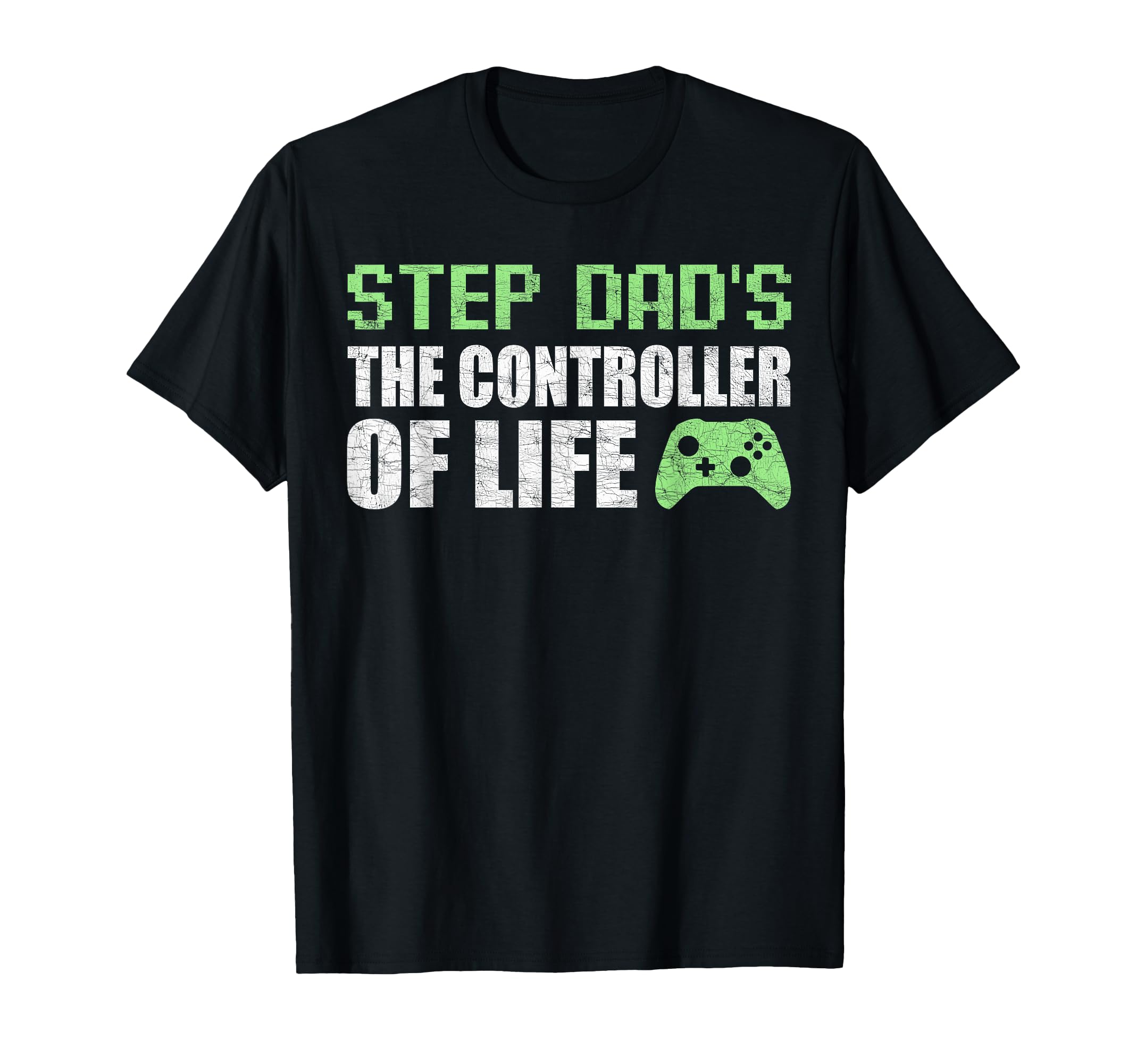 Gamer Stepdad Fathers Day Step Dads T-Shirt - Novelty Apparel for Adults - T-Shirt, Sweatshirt, Hoodie