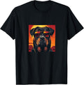 Rottweiler Sunglasses Retro Colorful Merch - Adult & Kids T-Shirts, Sweatshirts & Hoodies apparel design preview 1