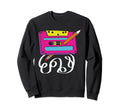 Cassette Tape Sweatshirt - Graphic Print for Adults - T-Shirt, Sweatshirt, Hoodie
