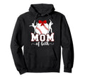Mom Both Proud Baseball And Dance Mom Hoodie - Novelty Apparel Unisex - T-Shirt, Sweatshirt, Hoodie