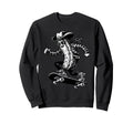 Pickle Skateboard Cowboy Meme Sweatshirt - Fun Novelty Design for Adults - T-Shirt, Sweatshirt, Hoodie