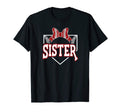 Adorable Baseball Bow And Home Plate T-Shirt - Fun Novelty Design Unisex - T-Shirt, Sweatshirt, Hoodie