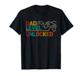 Gamer Dad Level Unlocked Fathers Day T-Shirt - Novelty Apparel Unisex - T-Shirt, Sweatshirt, Hoodie