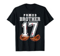 Proud Brother Baseball Player T-Shirt - Casual Everyday Wear Men Women - T-Shirt, Sweatshirt, Hoodie
