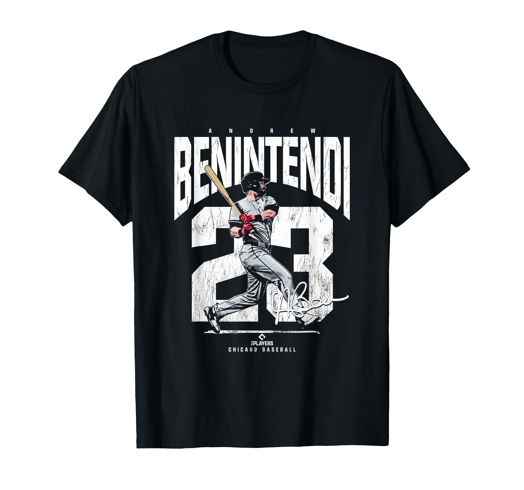 Andrew Benintendi Chicago Baseball T-Shirt - Fun Novelty Design for Adults - T-Shirt, Sweatshirt, Hoodie