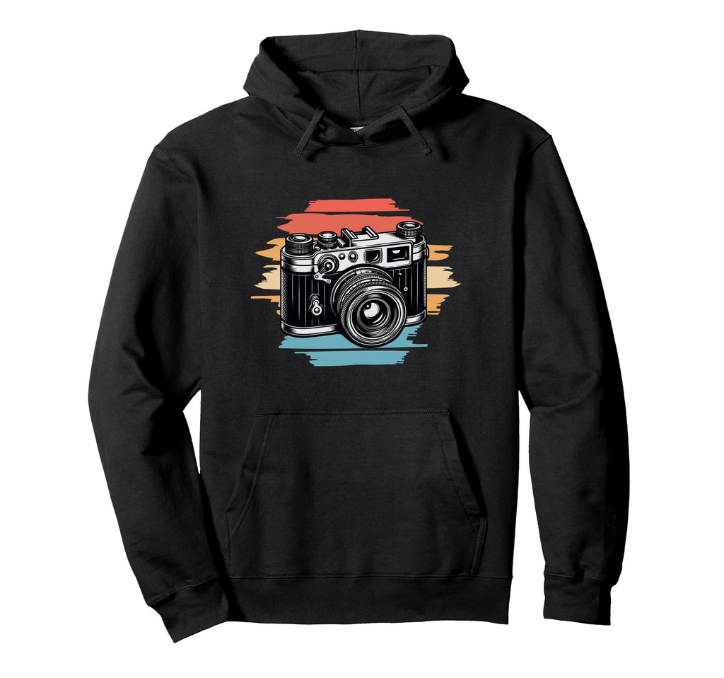 Photography Lovers Camera Photographer Hoodie - Graphic Print for Adults - T-Shirt, Sweatshirt, Hoodie