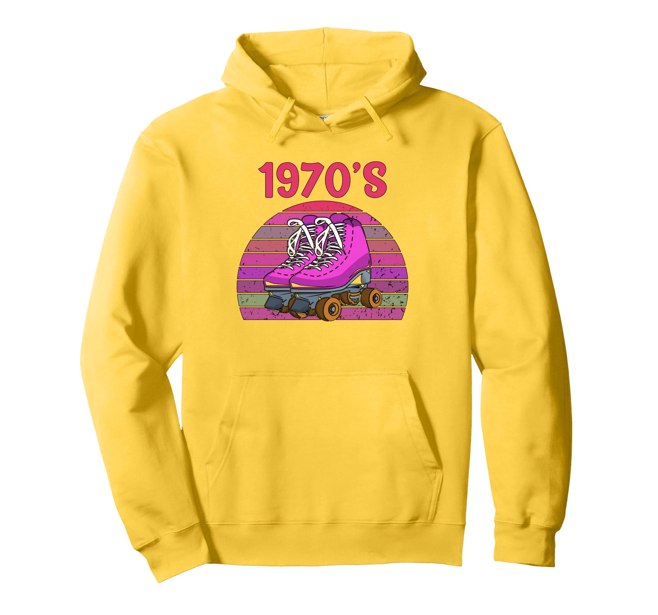 70S Roller Skating Skate Roller Hoodie - Aesthetic Graphic Unisex - T-Shirt, Sweatshirt, Hoodie