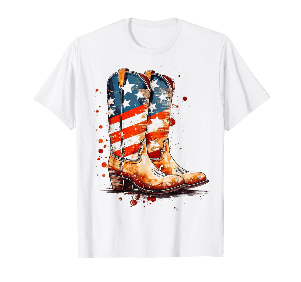Cowboy Rodeo Horse Riding Usa Cowboy T-Shirt - Minimalist Print Men Women - T-Shirt, Sweatshirt, Hoodie