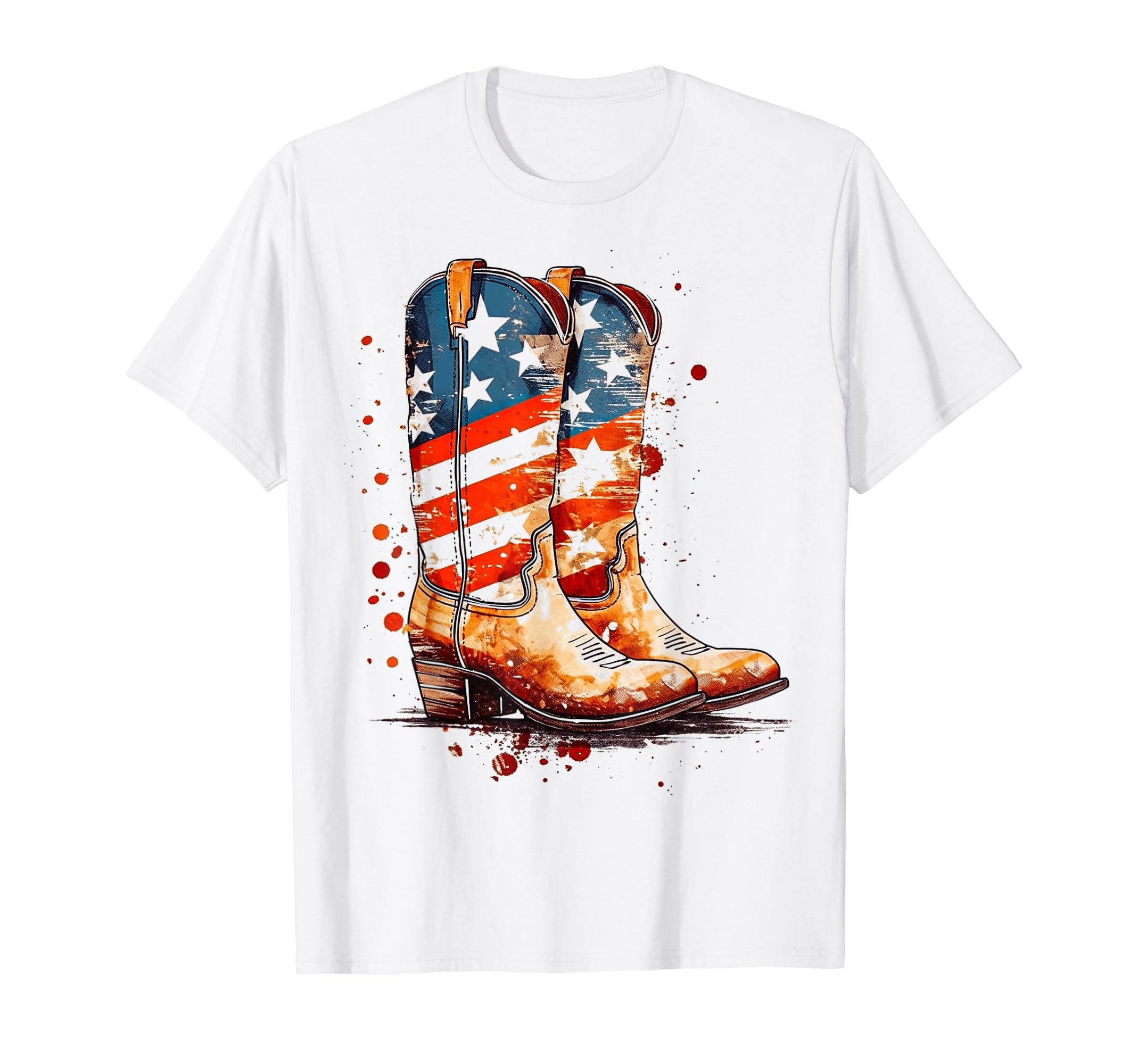 Cowboy Rodeo Horse Riding Usa Cowboy T-Shirt - Minimalist Print Men Women - T-Shirt, Sweatshirt, Hoodie