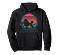 Poddle Dog 80S Vaporwave Aesthetic Hoodie - Fun Novelty Design Men Women - T-Shirt, Sweatshirt, Hoodie