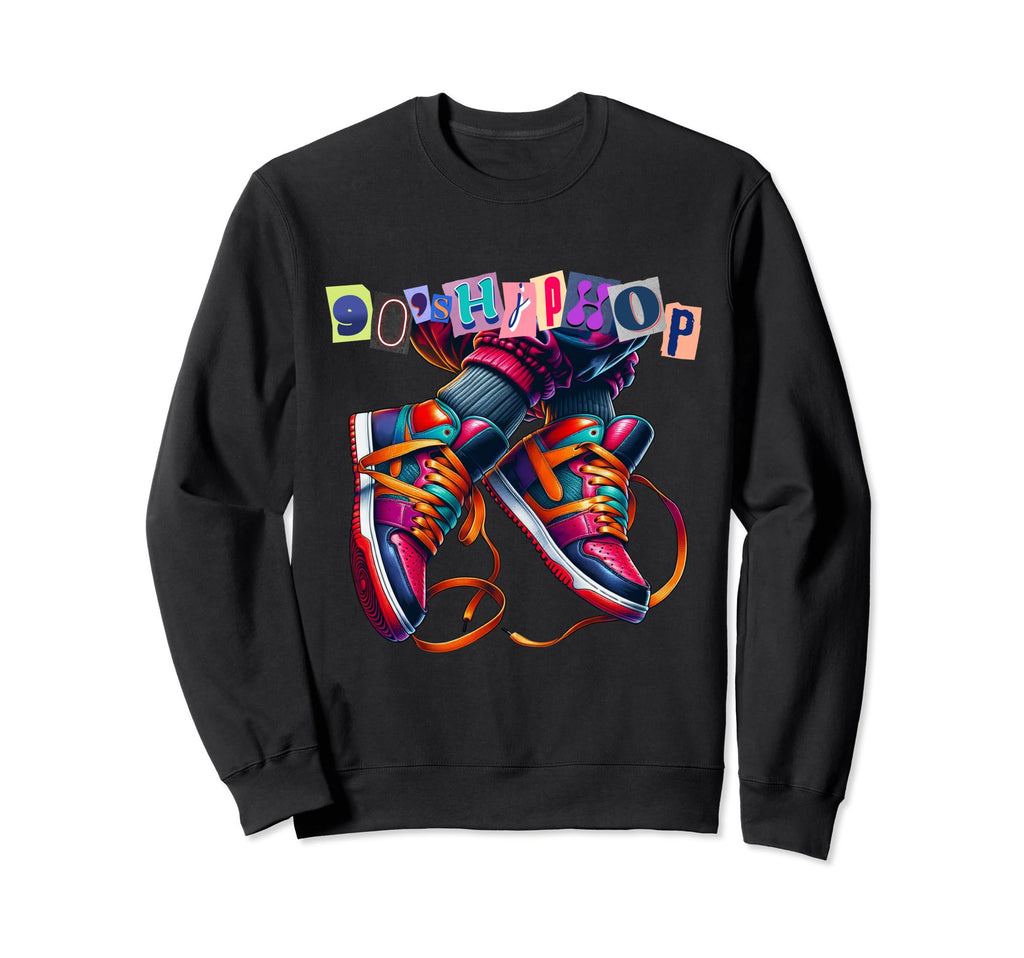 90S Hip Hop Old School 1990S Sweatshirt - Casual Everyday Wear Unisex - T-Shirt, Sweatshirt, Hoodie