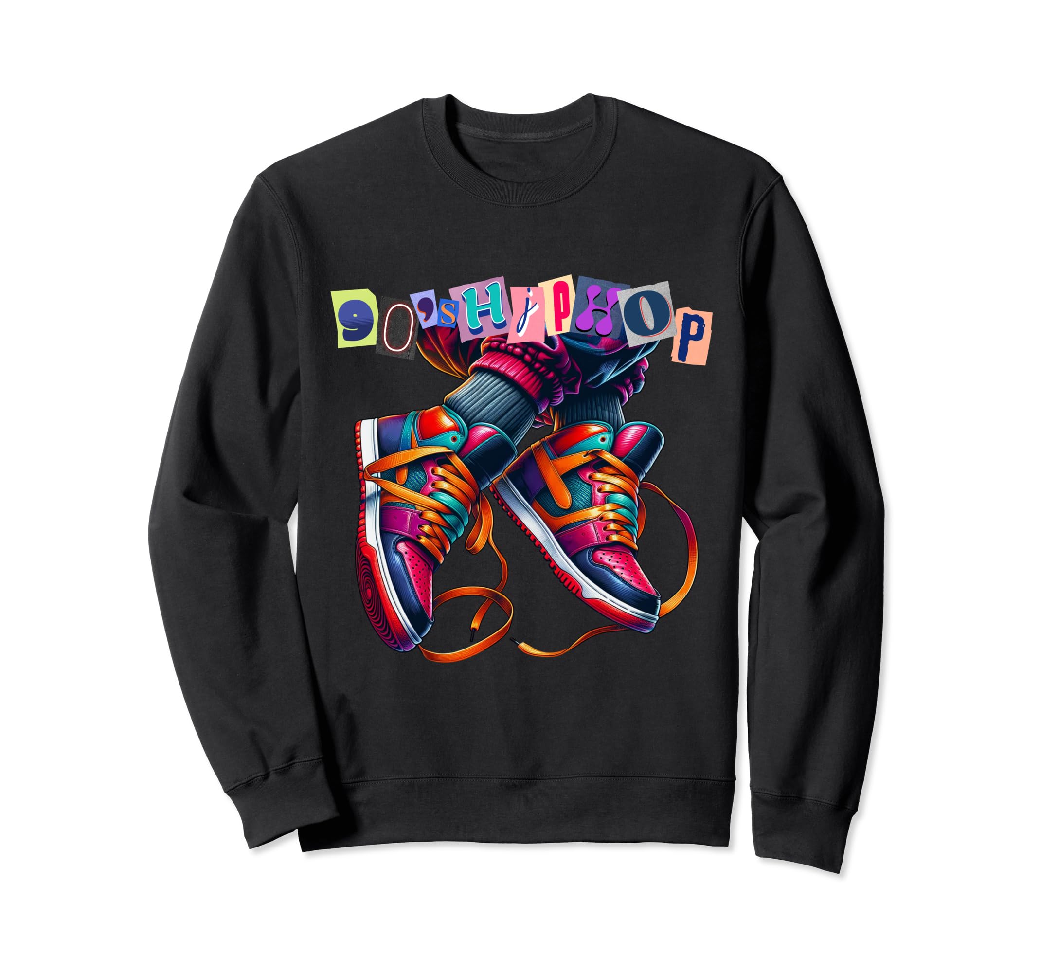 90S Hip Hop Old School 1990S Sweatshirt - Casual Everyday Wear Unisex - T-Shirt, Sweatshirt, Hoodie