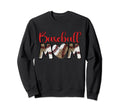 Baseball Mom Funny Sporty Sweatshirt - Novelty Apparel Men Women - T-Shirt, Sweatshirt, Hoodie