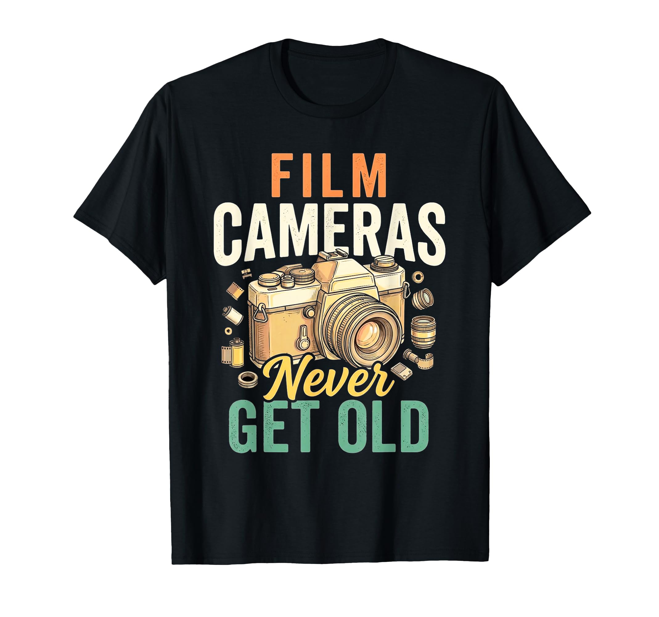 Camera Collector Photography Funny T-Shirt - Casual Everyday Wear Unisex - T-Shirt, Sweatshirt, Hoodie