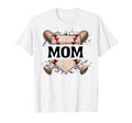 Baseball Mom Home Plate Game Day T-Shirt - Casual Everyday Wear Unisex - T-Shirt, Sweatshirt, Hoodie