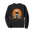 Astronaut Space Distressed 90S Sweatshirt - Novelty Apparel Men Women - T-Shirt, Sweatshirt, Hoodie