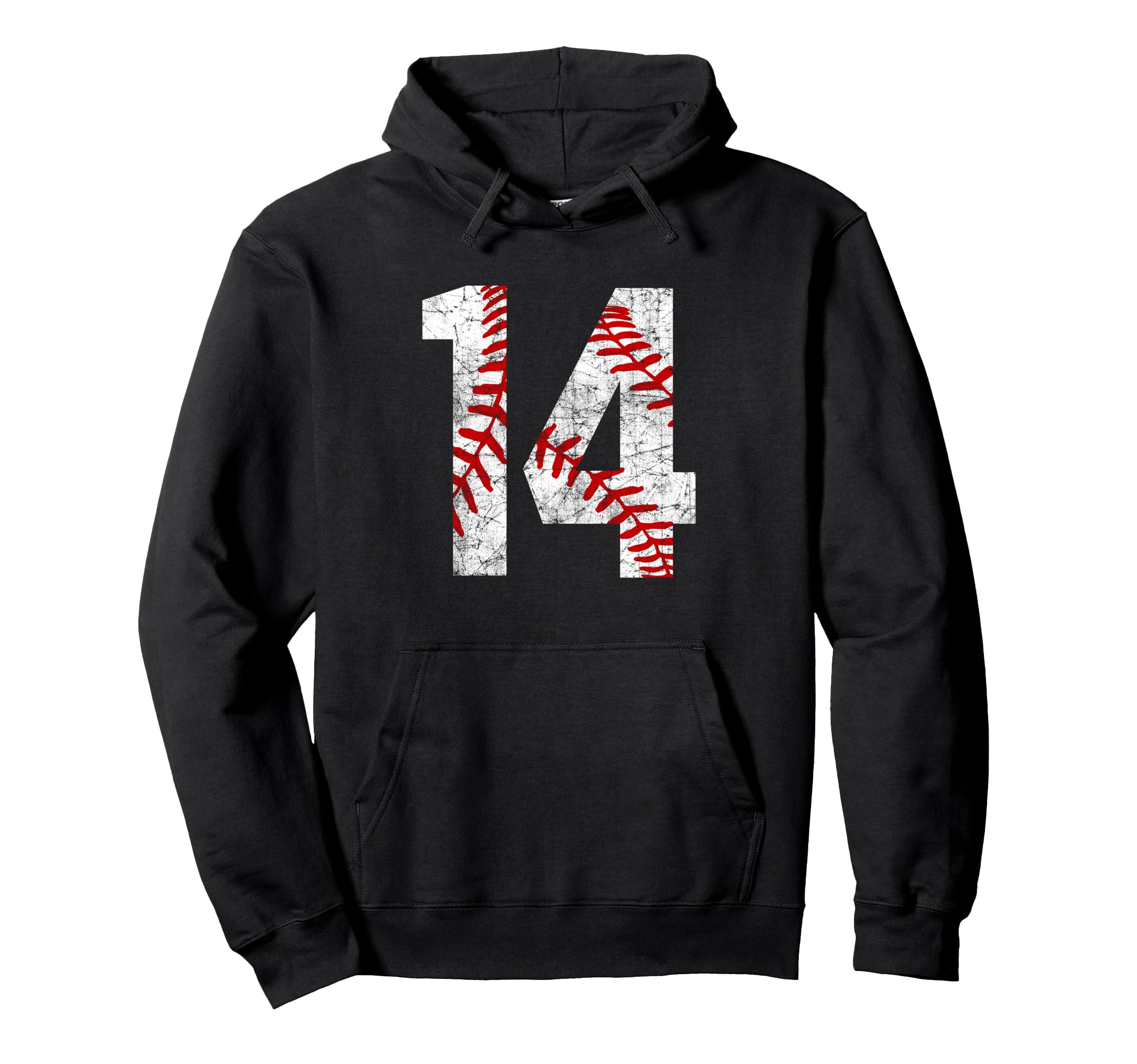 Baseball Mom 14 Jersey Baseball Favorite Hoodie - Trendy Graphic Unisex - T-Shirt, Sweatshirt, Hoodie