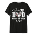 Senior Dad Class 2026 Graduate T-Shirt - Custom Art Print Men Women - T-Shirt, Sweatshirt, Hoodie