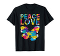 Hippie Peace Sign Love Peace T-Shirt - Novelty Apparel for Adults - T-Shirt, Sweatshirt, Hoodie