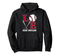 Distressed Baseball Love Josh Naylor Hoodie - Minimalist Print Men Women - T-Shirt, Sweatshirt, Hoodie