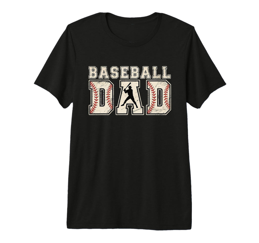 Proud Baseball Dad Game Day Sports T-Shirt - Graphic Print Men Women - T-Shirt, Sweatshirt, Hoodie