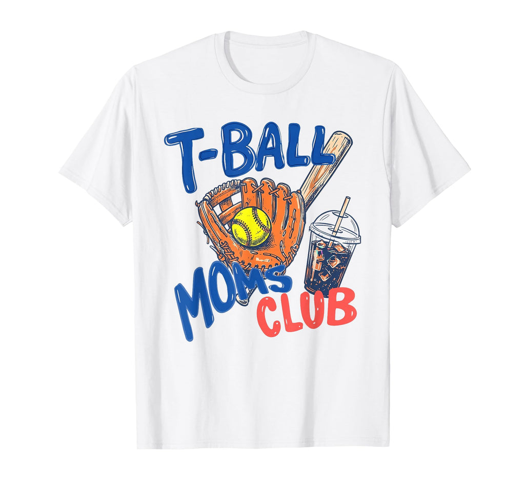Mother Day T Ball Mom Club T-Shirt - Casual Everyday Wear for Adults - T-Shirt, Sweatshirt, Hoodie