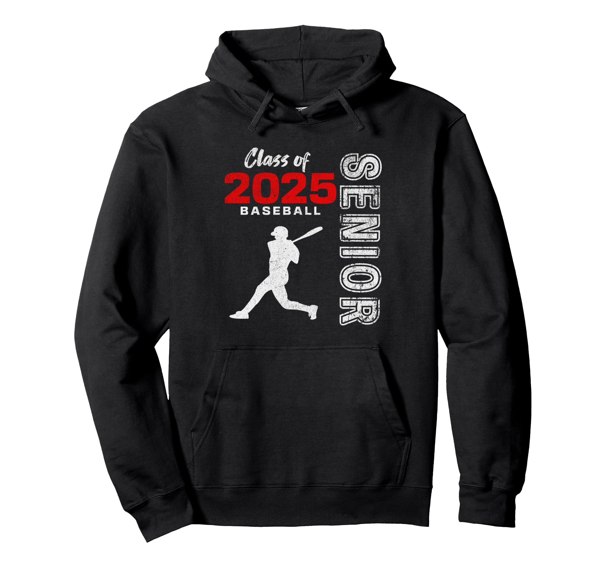 Baseball Senior Matching Class 2025 Hoodie - Graphic Print Men Women - T-Shirt, Sweatshirt, Hoodie