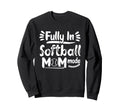 Softball Mom Mothers Day Baseball Sweatshirt - Minimalist Print for Adults - T-Shirt, Sweatshirt, Hoodie