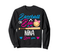 Baseball Or Bow Nina Loves You Gender Sweatshirt - Unique Graphic Unisex - T-Shirt, Sweatshirt, Hoodie
