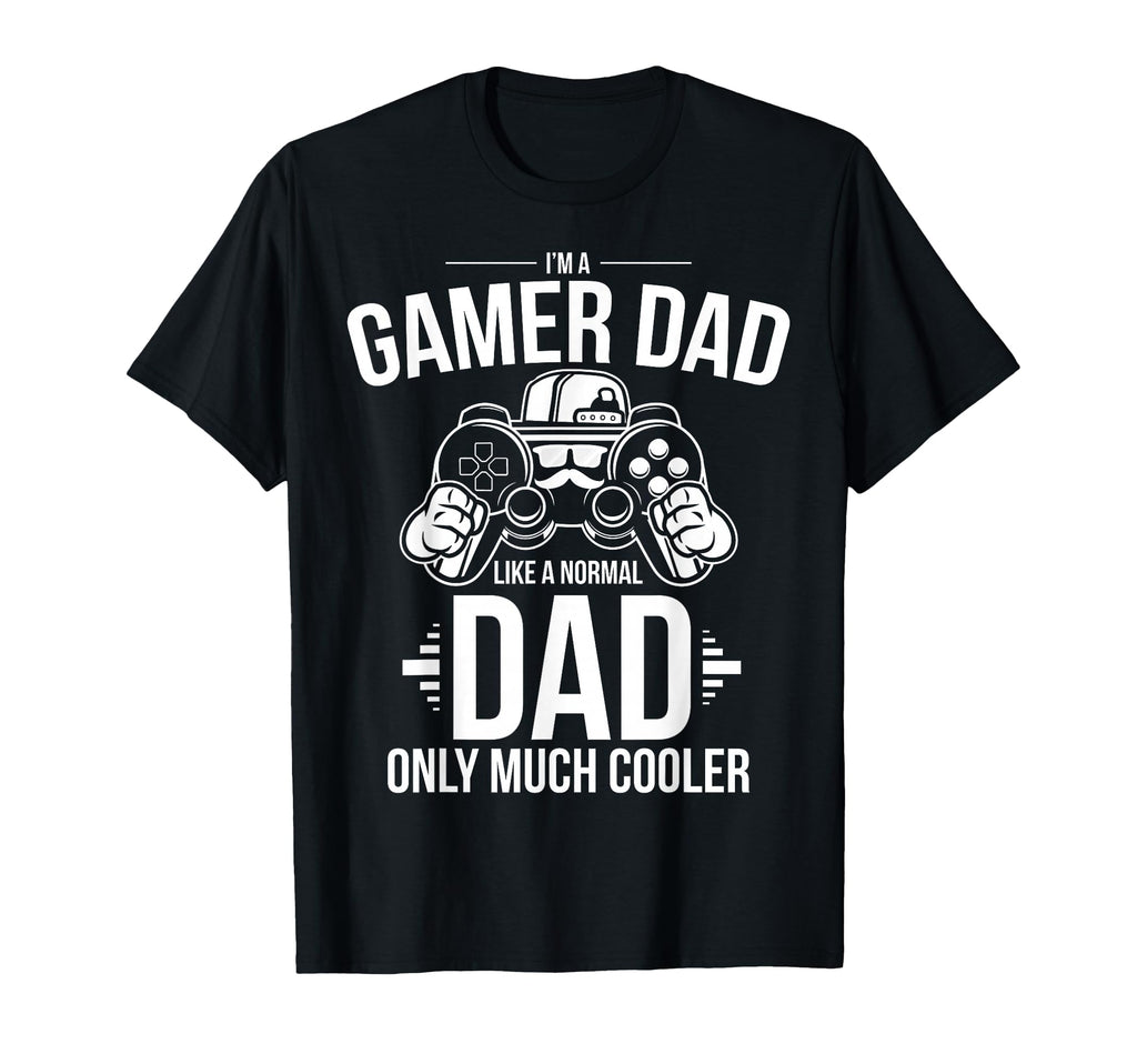Gamer Dad Best Daddy Video Games T-Shirt - Minimalist Print for Adults - T-Shirt, Sweatshirt, Hoodie