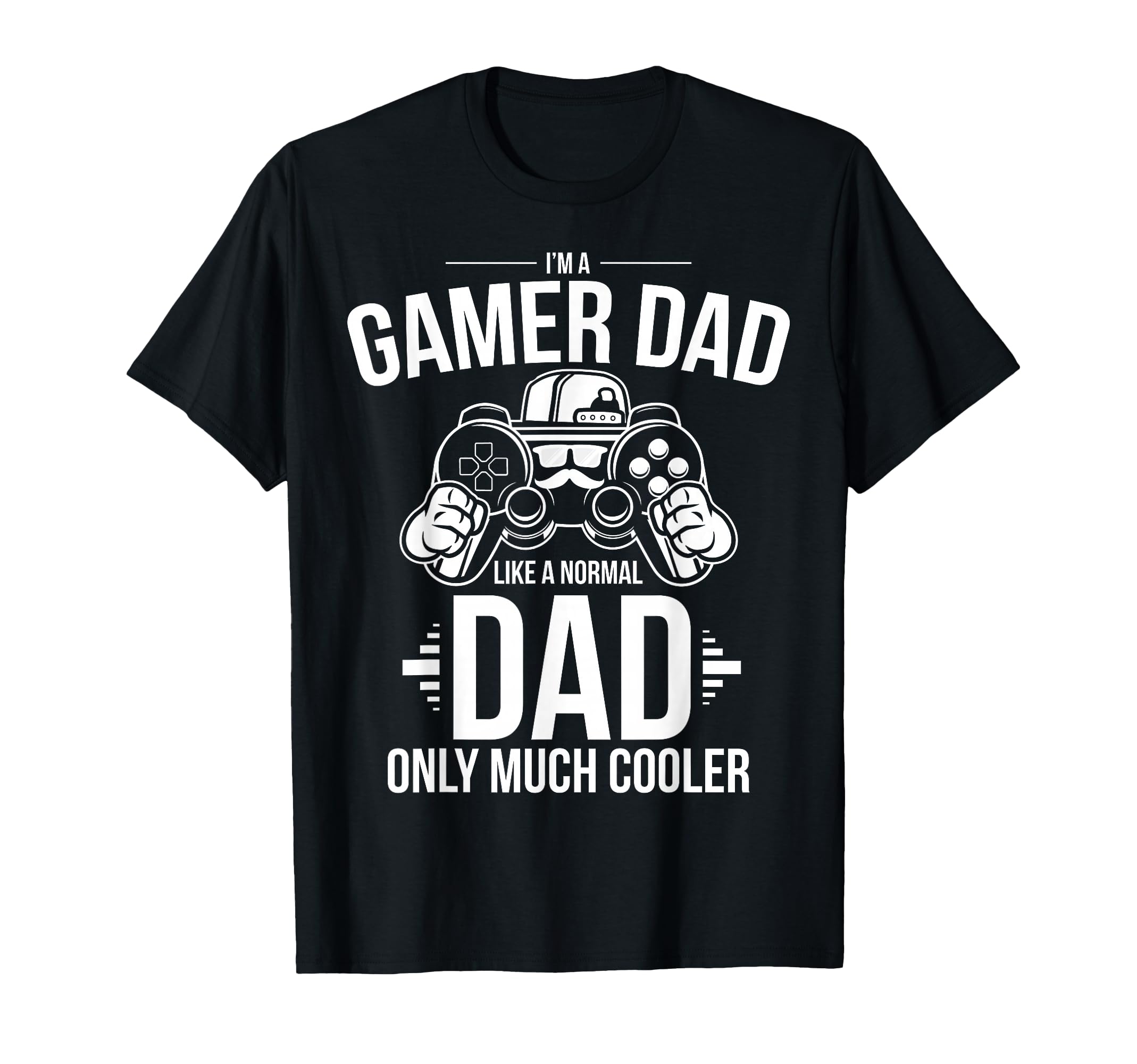 Gamer Dad Best Daddy Video Games T-Shirt - Minimalist Print for Adults - T-Shirt, Sweatshirt, Hoodie