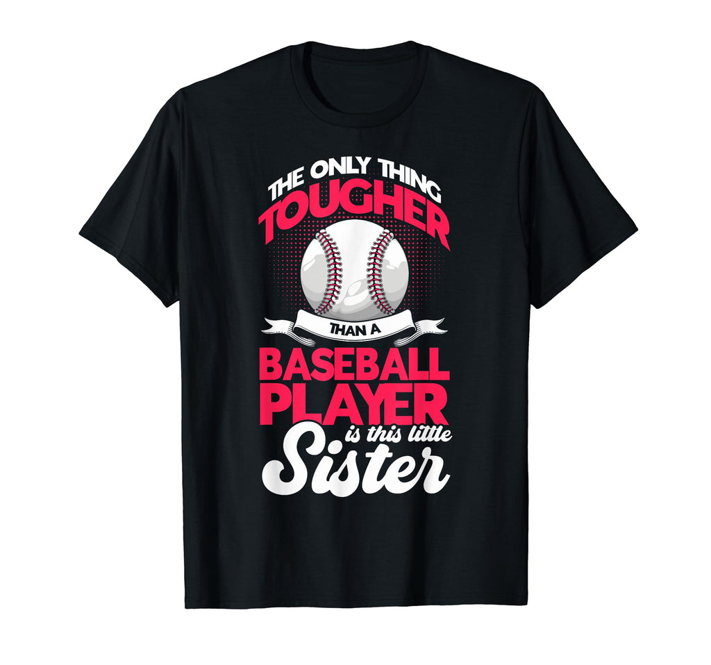 Baseball Sister Little Sister T-Shirt - Aesthetic Graphic Men Women - T-Shirt, Sweatshirt, Hoodie