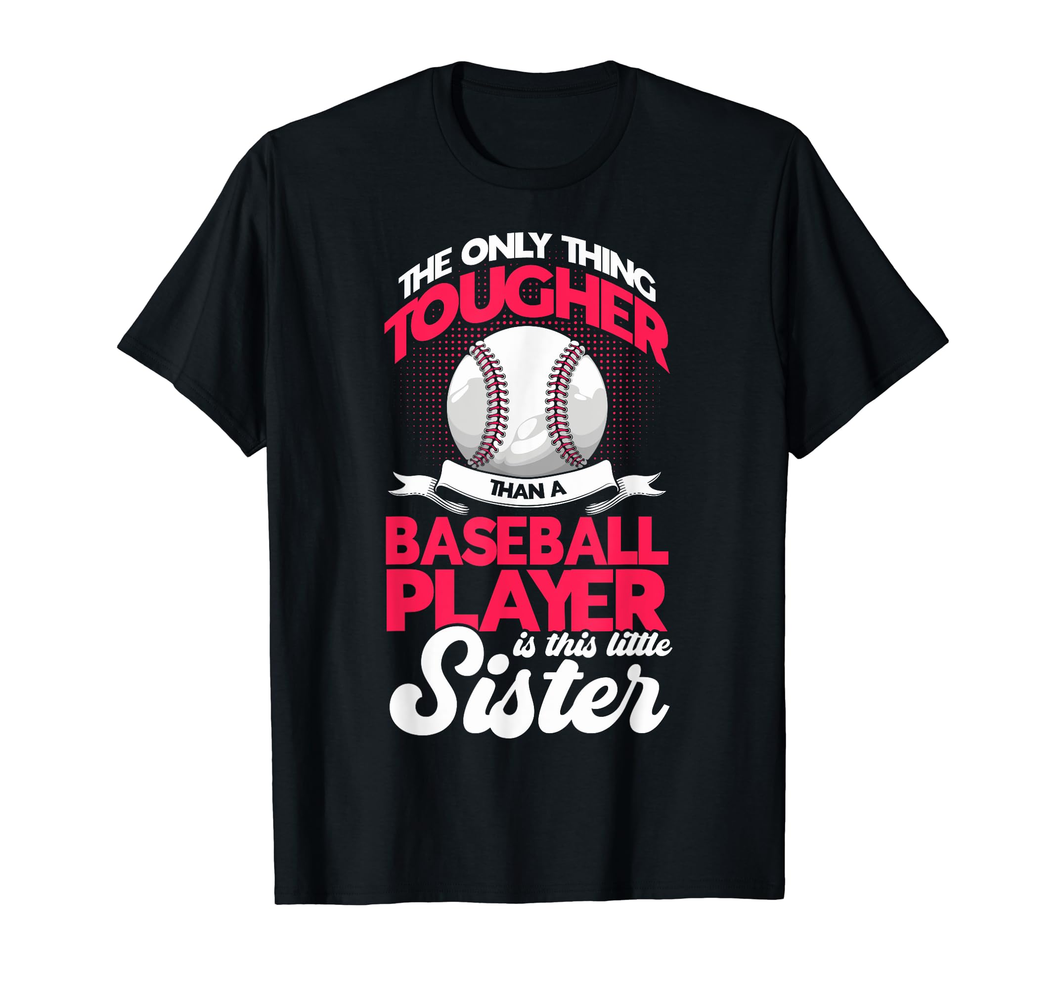 Baseball Sister Little Sister T-Shirt - Aesthetic Graphic Men Women - T-Shirt, Sweatshirt, Hoodie