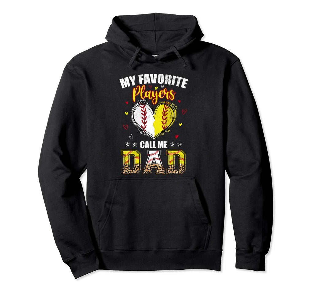 My Favorite Baseball Softball Players Call Hoodie - Unique Graphic Unisex - T-Shirt, Sweatshirt, Hoodie