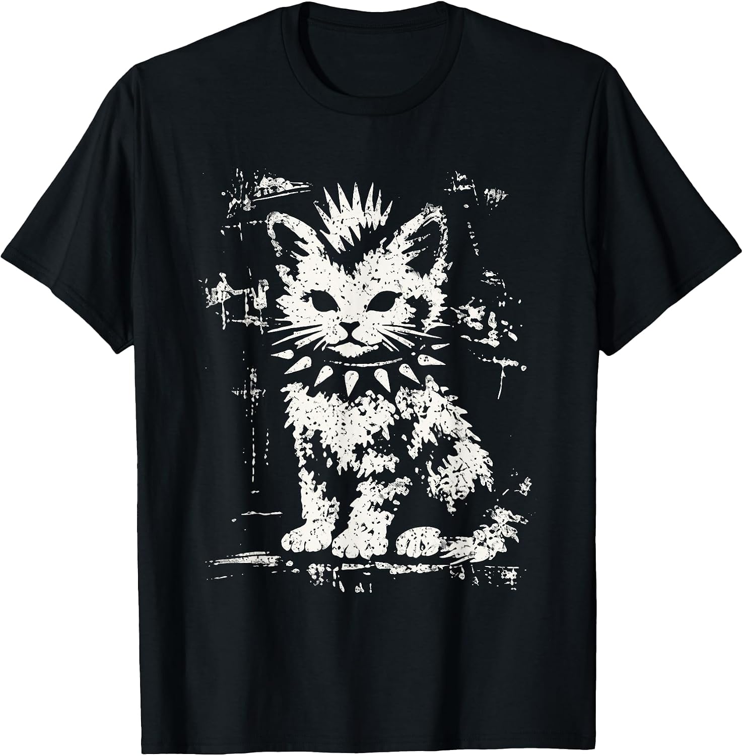 Punk Cat Rebel Alternative Lover - Adult & Kids T-Shirts, Sweatshirts & Hoodies apparel design preview 1