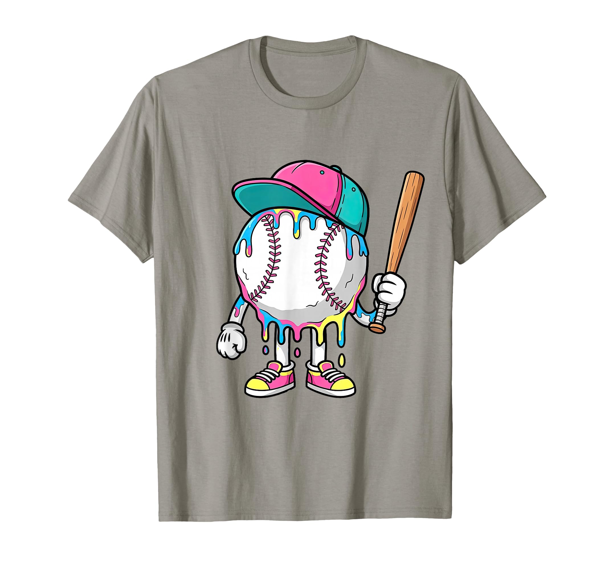 Baseball Drip Game Day Sport Lover Ice T-Shirt - Novelty Apparel Unisex - T-Shirt, Sweatshirt, Hoodie