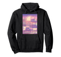 Futuristic Japanese City Vaporwave 80S Hoodie - Aesthetic Graphic Unisex - T-Shirt, Sweatshirt, Hoodie