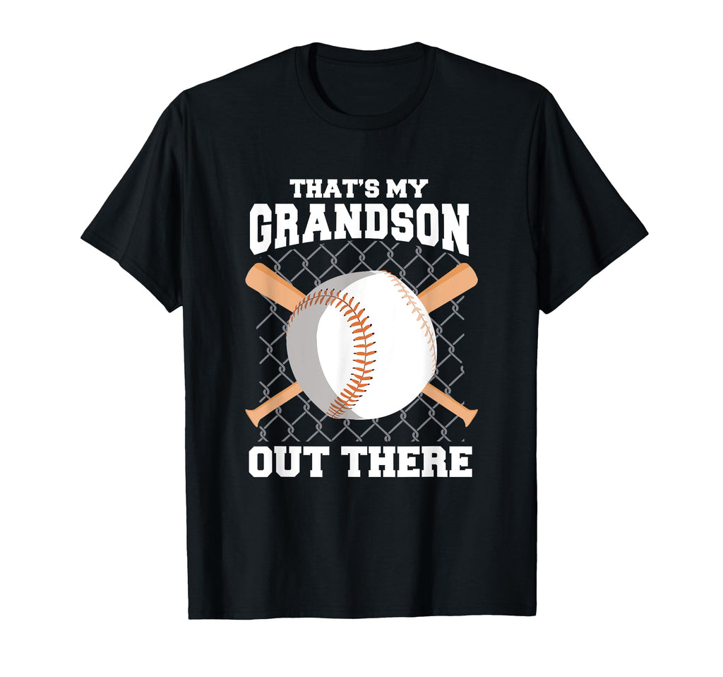 Thats My Grandson Out There Grandma T-Shirt - Trendy Graphic Unisex - T-Shirt, Sweatshirt, Hoodie