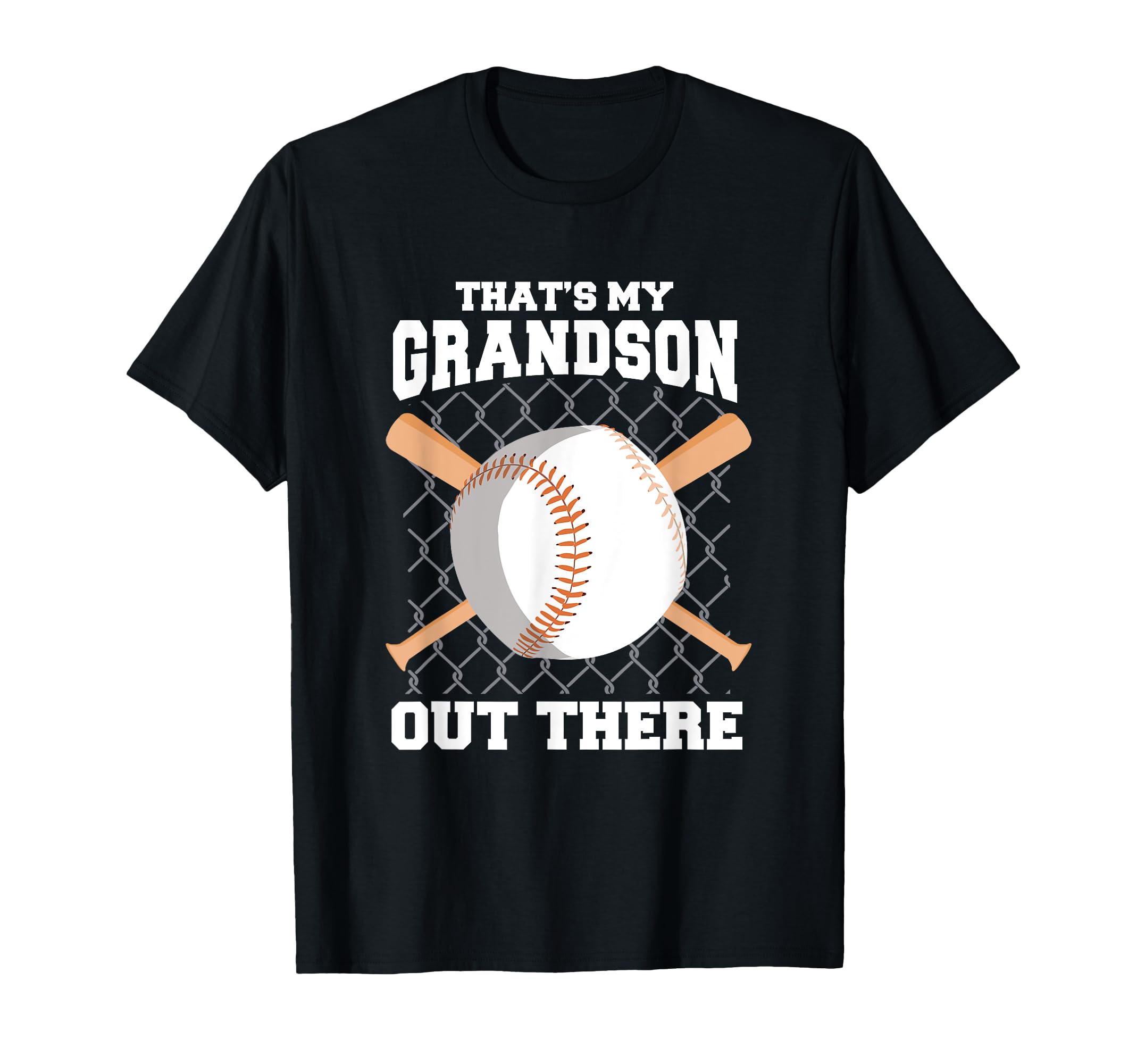 Thats My Grandson Out There Grandma T-Shirt - Trendy Graphic Unisex - T-Shirt, Sweatshirt, Hoodie