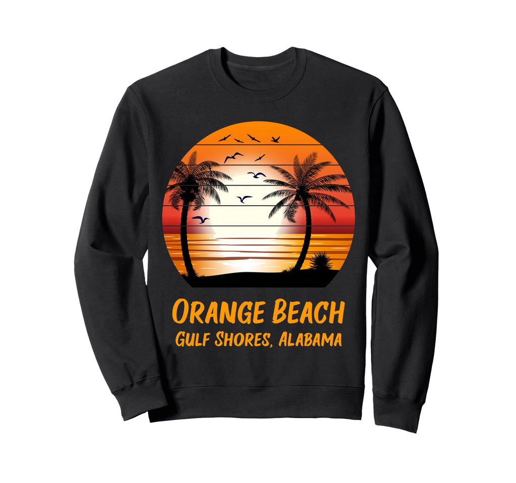 Orange Beach Gulf Shores Sweatshirt - Casual Everyday Wear Men Women - T-Shirt, Sweatshirt, Hoodie