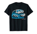 Pacific Ocean Wave Surf Club T-Shirt - Casual Everyday Wear Men Women - T-Shirt, Sweatshirt, Hoodie