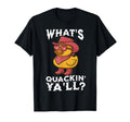Western Rubber Duck Cowboy Whats T-Shirt - Trendy Graphic for Adults - T-Shirt, Sweatshirt, Hoodie