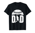 Baseball Dad Gifts Daddy Fathers Day T-Shirt - Custom Art Print Men Women - T-Shirt, Sweatshirt, Hoodie