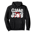Game Day Preppy Baseball Game Day Hoodie - Casual Everyday Wear Unisex - T-Shirt, Sweatshirt, Hoodie