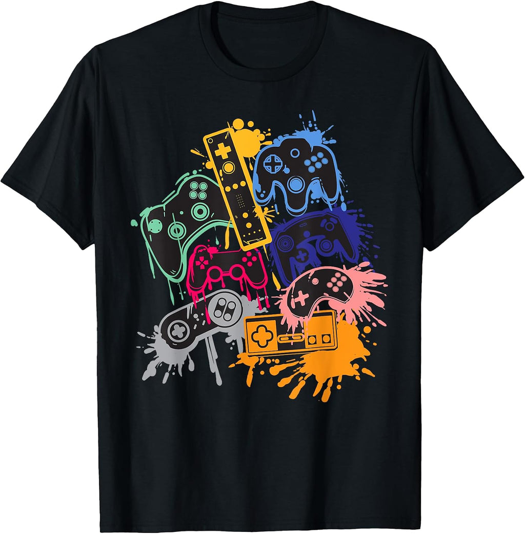 Control all the Things Video Game Controller - Adult & Kids T-Shirts, Sweatshirts & Hoodies apparel design preview 1