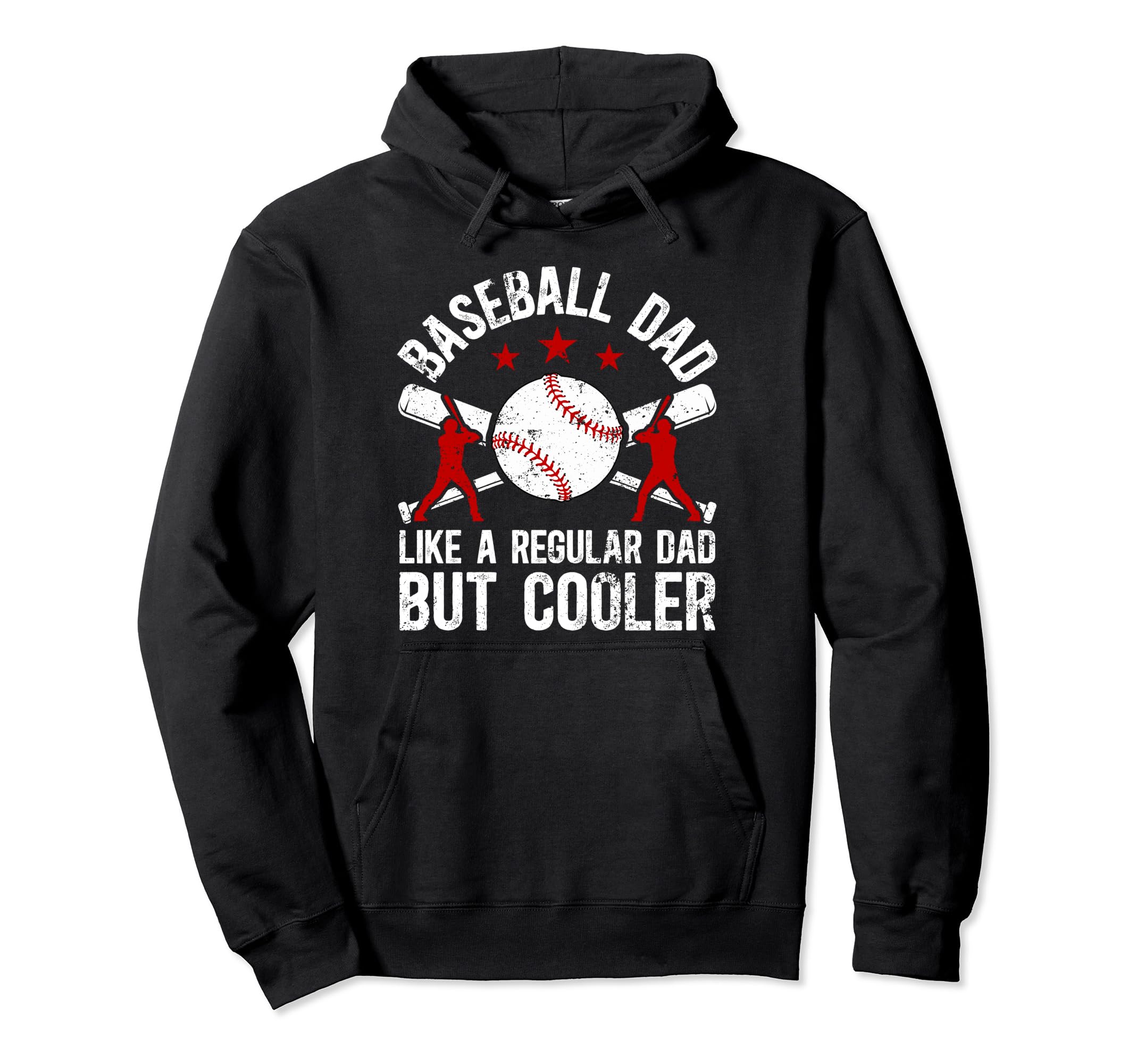Baseball Dad Baseball Player Father Hoodie - Trendy Graphic for Adults - T-Shirt, Sweatshirt, Hoodie