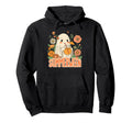 Summerween Ghost Boho Floral Hoodie - Casual Everyday Wear for Adults - T-Shirt, Sweatshirt, Hoodie