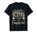 My Favorite Baseball Player Calls Me T-Shirt - Minimalist Print Unisex - T-Shirt, Sweatshirt, Hoodie