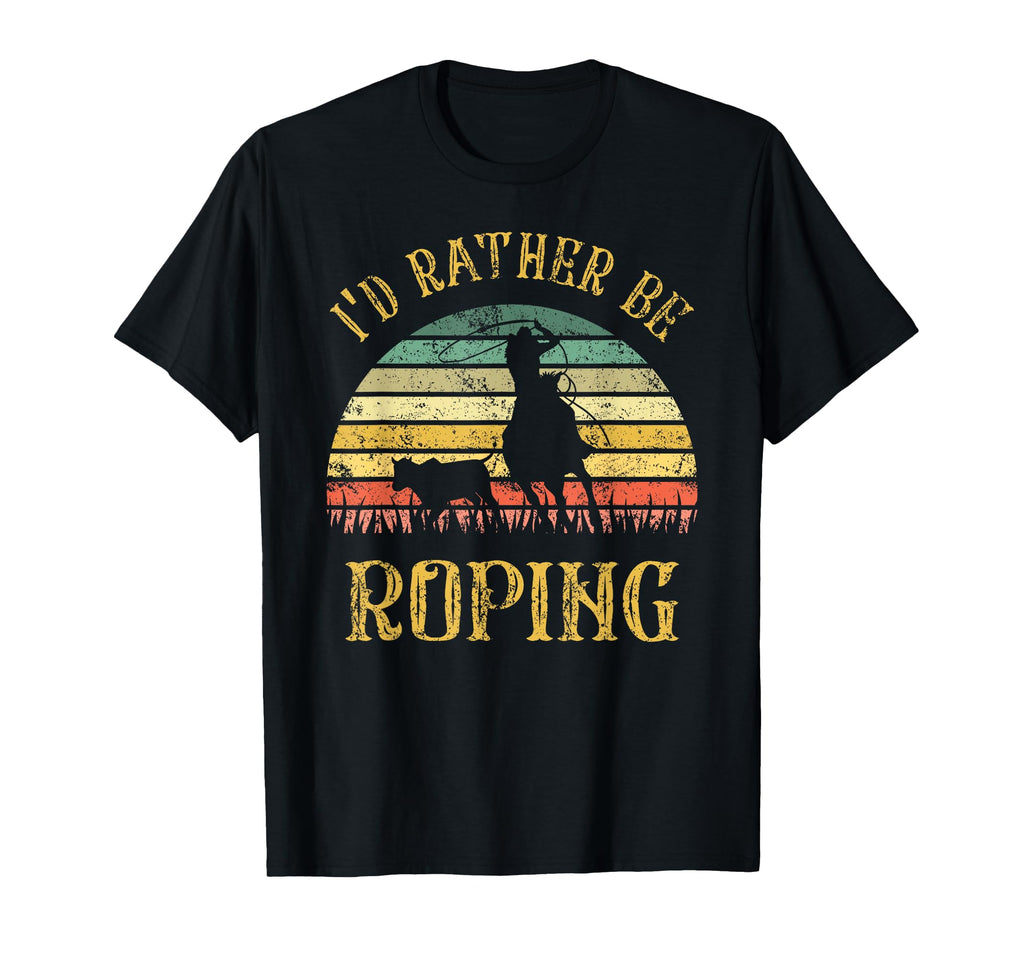 Team Roping Cowboy Cowgirl Roper T-Shirt - Casual Everyday Wear Men Women - T-Shirt, Sweatshirt, Hoodie