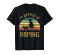 Team Roping Cowboy Cowgirl Roper T-Shirt - Casual Everyday Wear Men Women - T-Shirt, Sweatshirt, Hoodie